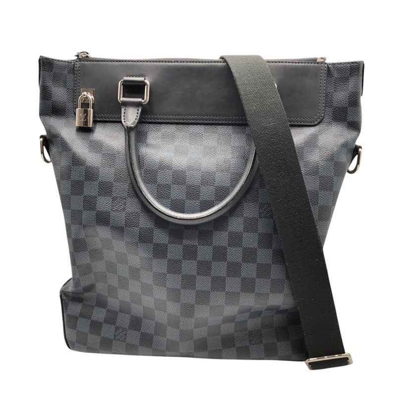 ルイ・ヴィトン LOUIS VUITTON グリニッジ N41351 ダミエ・コバルト ダミエ・コバルト　キャンバス メンズ ショルダーバッグ【中古】