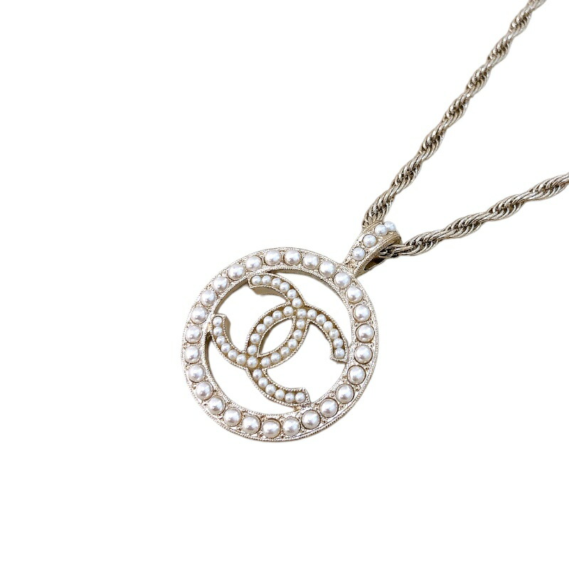 大人な控えめな華やかさ♡【 CHANEL 】ロング ネックレス 210.jpg