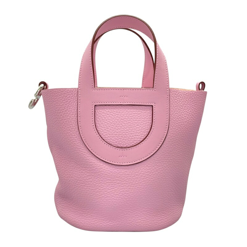 エルメス HERMES インザループ18 B刻 モーヴシルベストル　シルバー金具 スイフト/トリヨン レディース ハンドバッグ【中古】