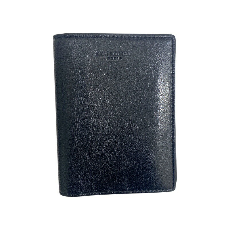 【THE ROW】新着ブラックアンズレザーカードケース Two Card Case Black in Leather – The Row
