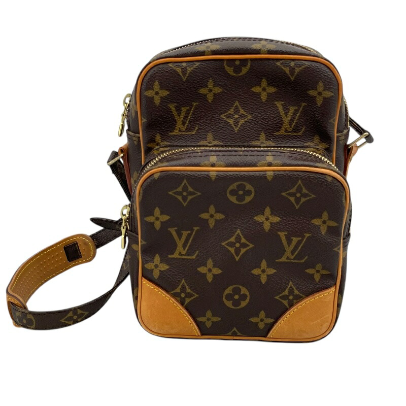 ルイ・ヴィトン LOUIS VUITTON アマゾン M45236 ブラウン モノグラム・キャンバス ユニセックス ショルダーバッグ【中古】