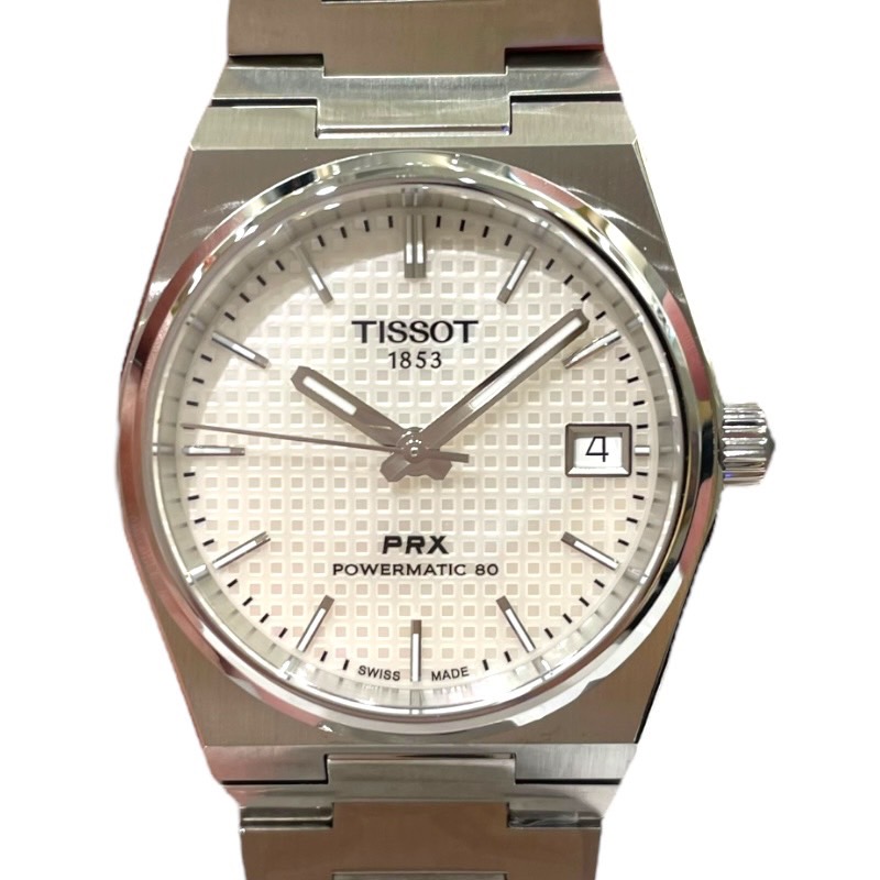 TISSOT ティソ 腕時計 手巻き レトロ ローテク好き 楽天市場】ティソ TISSOT T087407A パワーマティック 80 チタン