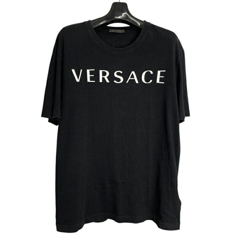 大人気デザイン VERSACE 刺繍ロゴTシャツ 楽天市場】ヴェルサーチ Tシャツ メンズ VERSACE 半袖 ブランド