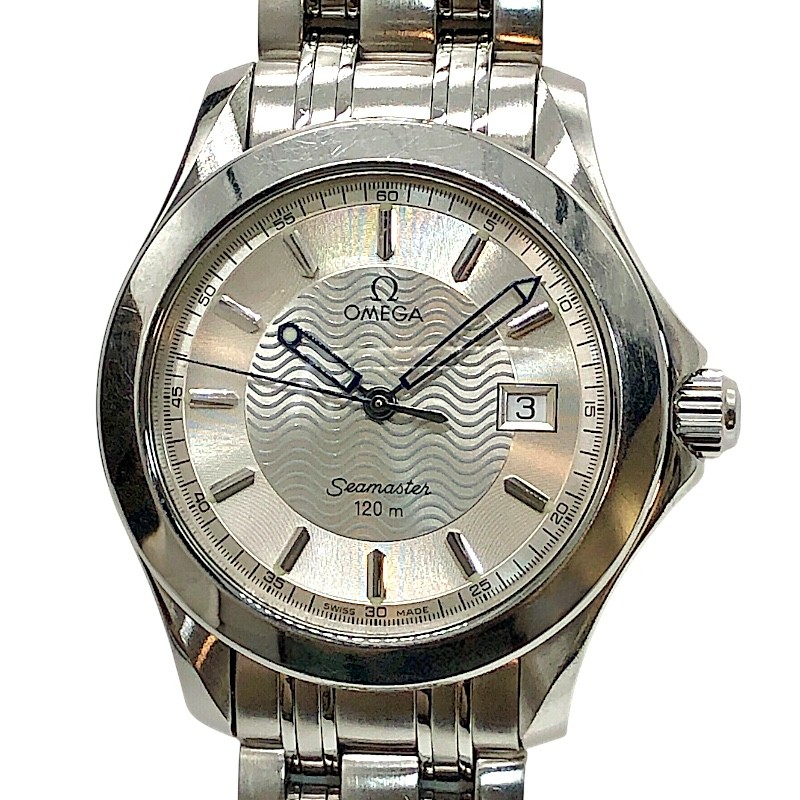 OMEGA オメガ シーマスター 120m シルバー クォーツ オメガシーマスター120m レディース 腕時計 OMEGA 中古 – 銀蔵