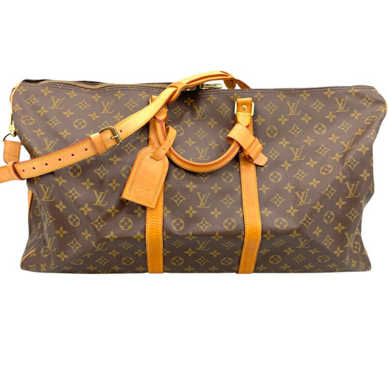 LOUIS VUITTON ボストンバッグ キーポル バンドリエール 60 茶 ルイヴィトンキーポル バンドリエール 60 14145 ブラウン ユニ