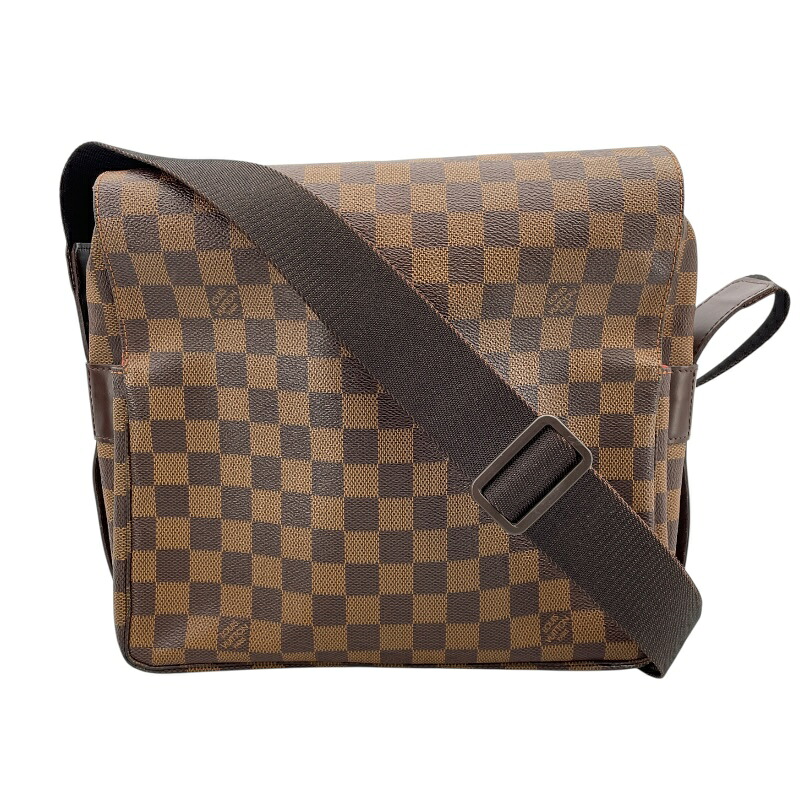 ルイ・ヴィトン LOUIS VUITTON ナヴィグリオ N45255 ブラウン ダミエ・キャンバス レディース ショルダーバッグ【中古】