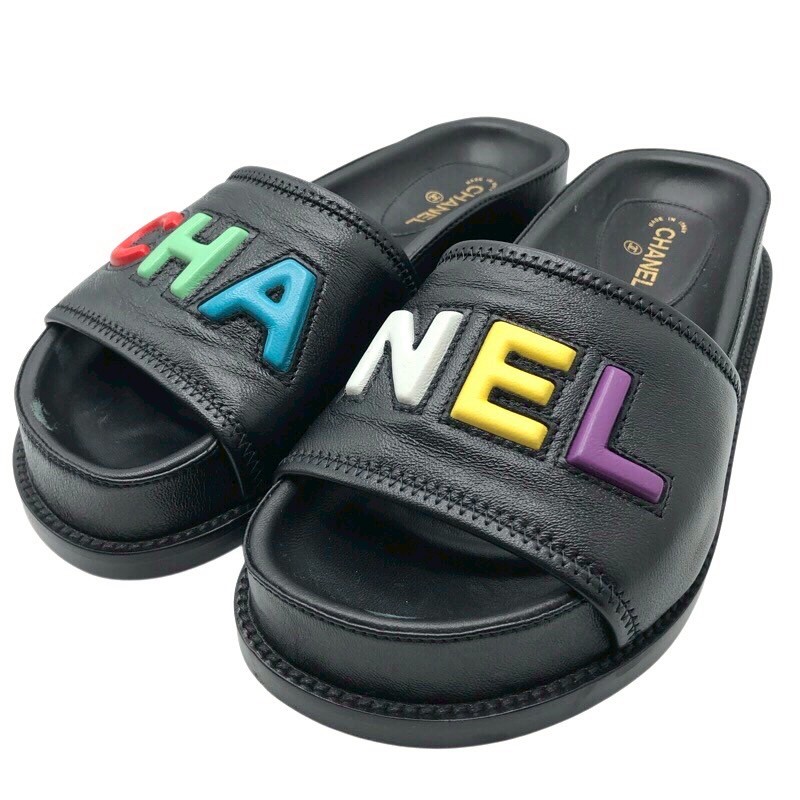 楽天市場】CHANEL シャネル G31463 CC ココマーク トング