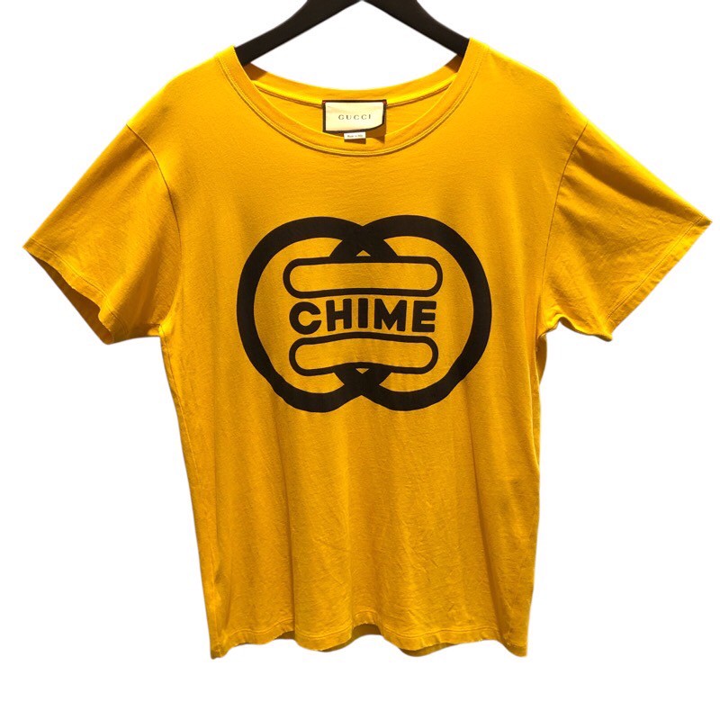 グッチ GUCCI プリントTシャツ 493117 コットン メンズ 半袖Ｔシャツ【中古】