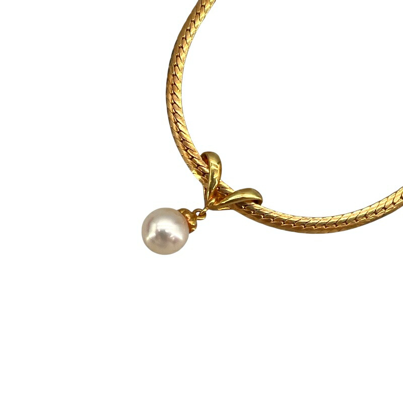 こっこ様　美品　MIKIMOTO イカリ　アンカーモチーフ　パール　ネックレス こっこ様 美品 MIKIMOTO イカリ アンカーモチーフ パール