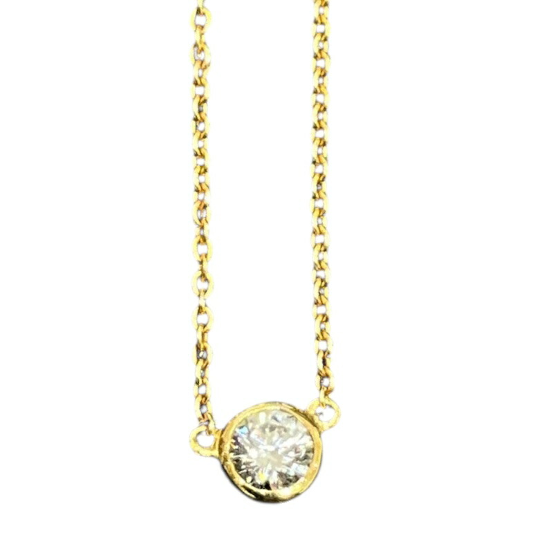 ティファニー TIFFANY＆CO バイザヤードネックレス 750 ジュエリー【中古】