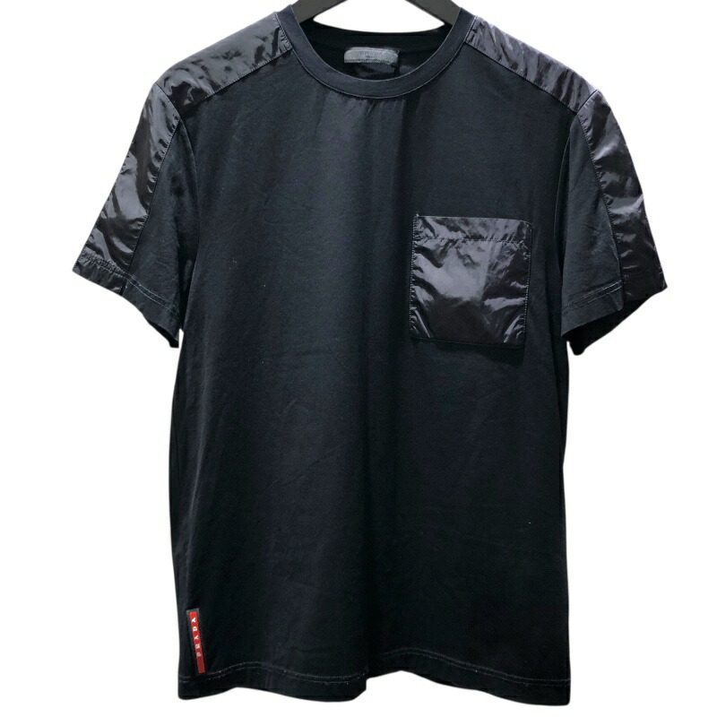 【訳あり＆お値引】PRADA UJN656 半袖Tシャツ INTERLOCK (白&M) 楽天市場】PRADA プラダ 正規品 Tシャツ 半袖 ブランド メンズ