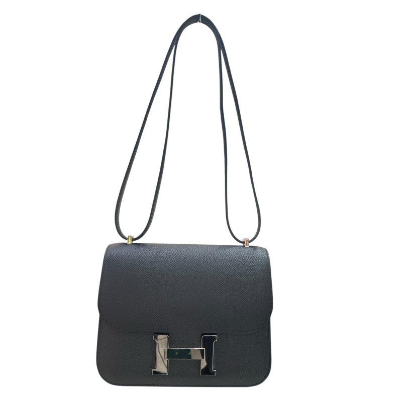 エルメス HERMES コンスタンス3ミニ Y刻 ブラック シルバー金具 ヴォーエプソン レディース ショルダーバッグ【中古】｜OKURA（おお蔵）店