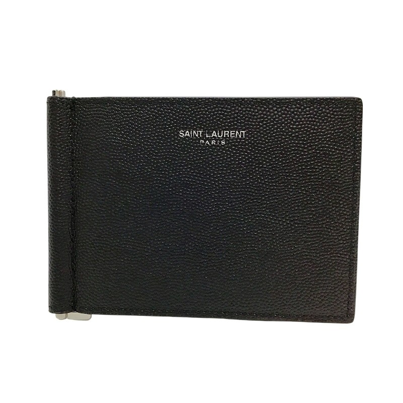 楽天市場】サンローラン SAINT LAURENT マネークリップ ブラック