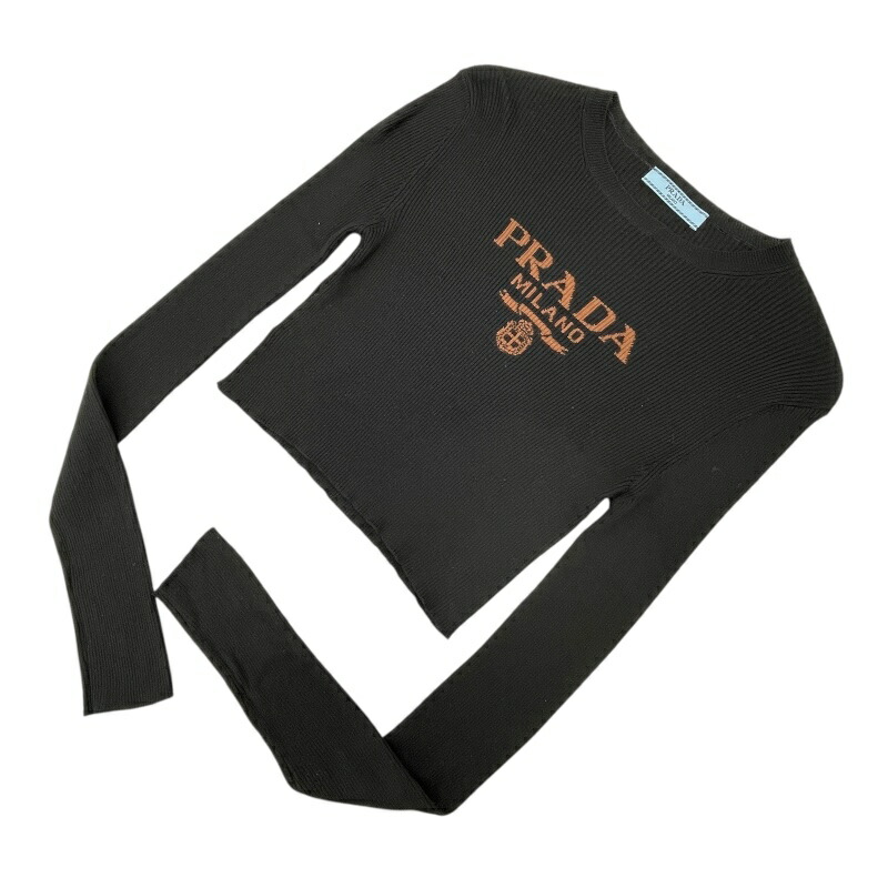 美品！PRADA 40　ピンクニット　セーター　カシミア混合 2106800423006-3.jpg