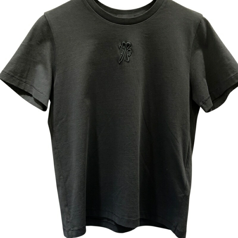 ネネモナ Nenemona ロゴ刺・墸Tシャツ 8C000 ブラック コットン レディース 半袖シャツ【中古】 Tシャツ・カットソー-トップス-レディースファッション