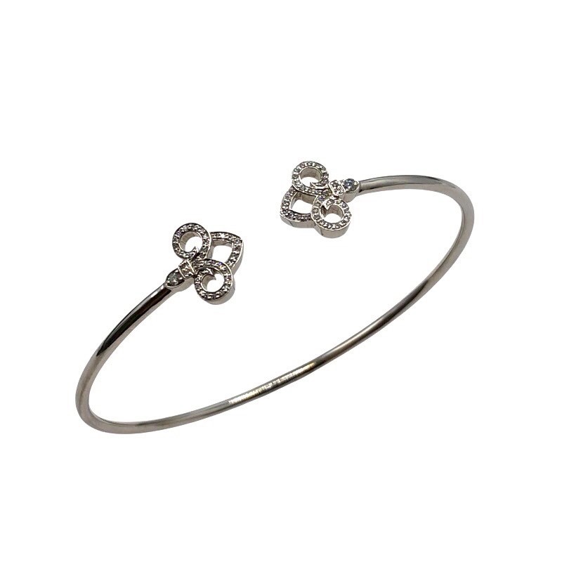 ティファニー TIFFANY＆CO フルールドリスブレス K18ホワイトゴールド ジュエリー【中古】