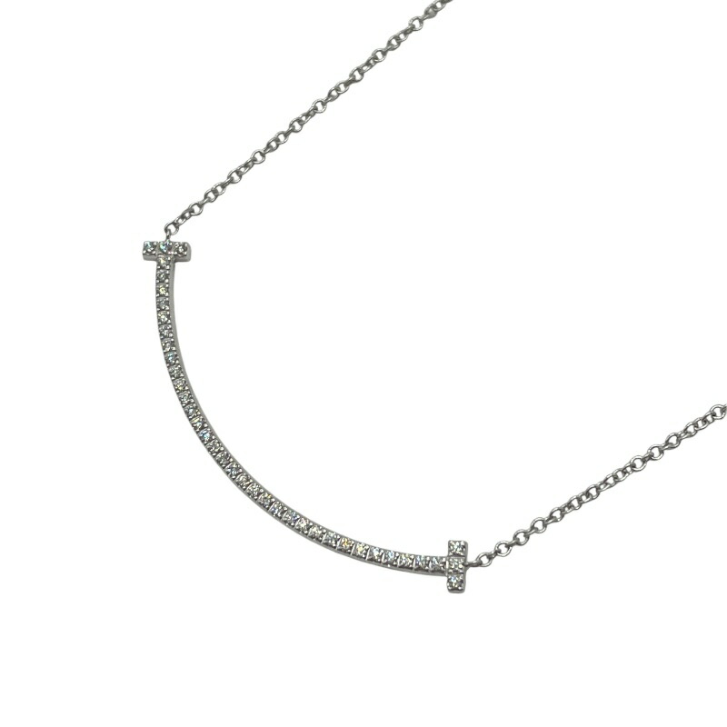 【Tiffany&Co. ティファニー】tスマイルネックレス スモール シルバー TIFFANY&Co. ティファニー TIFFANY シルバー ネックレス T