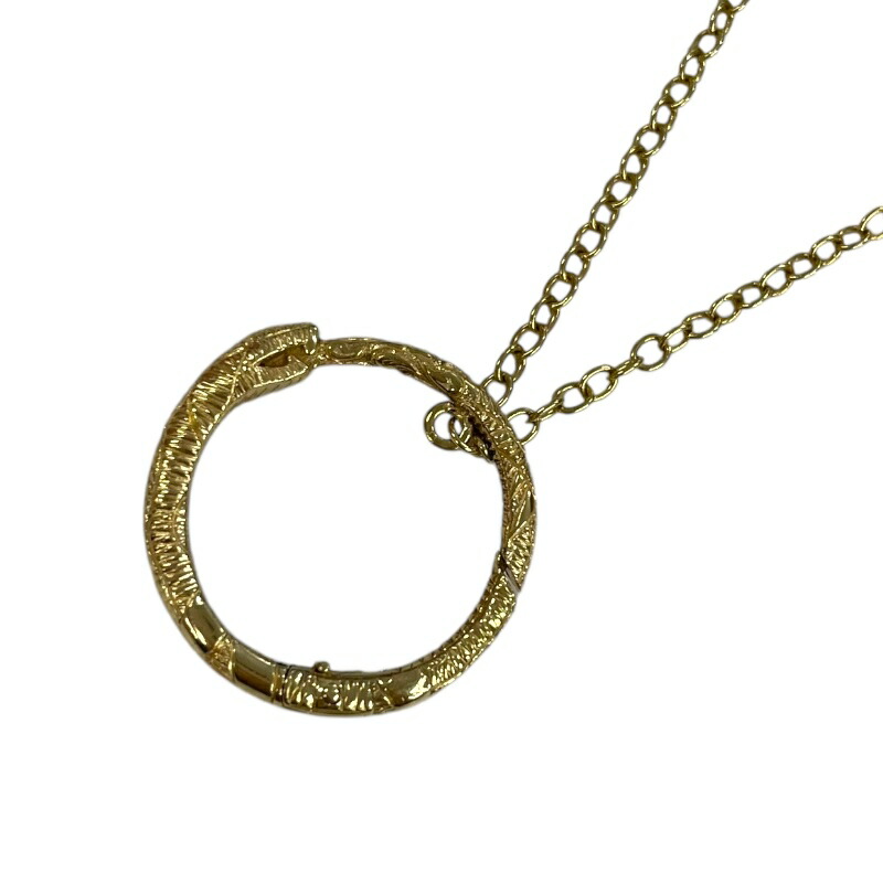 楽天市場】グッチ GUCCI ウロボロス ネックレス K18YG イエロー