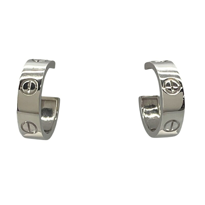 楽天市場】カルティエ ピアス レディース ラブ フープ ピアス 5.4mm幅