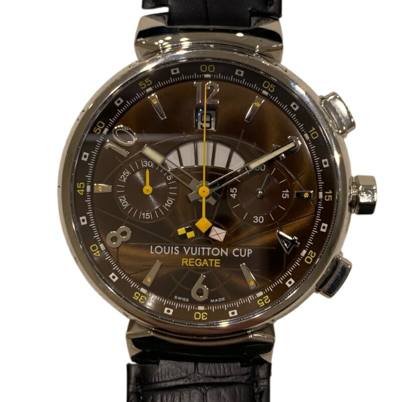 【良品】ルイヴィトン/タンブール.レガッタQ102D/メンズ腕時計/正規品 楽天市場】LOUIS VUITTON ルイヴィトン タンブール レガッタ