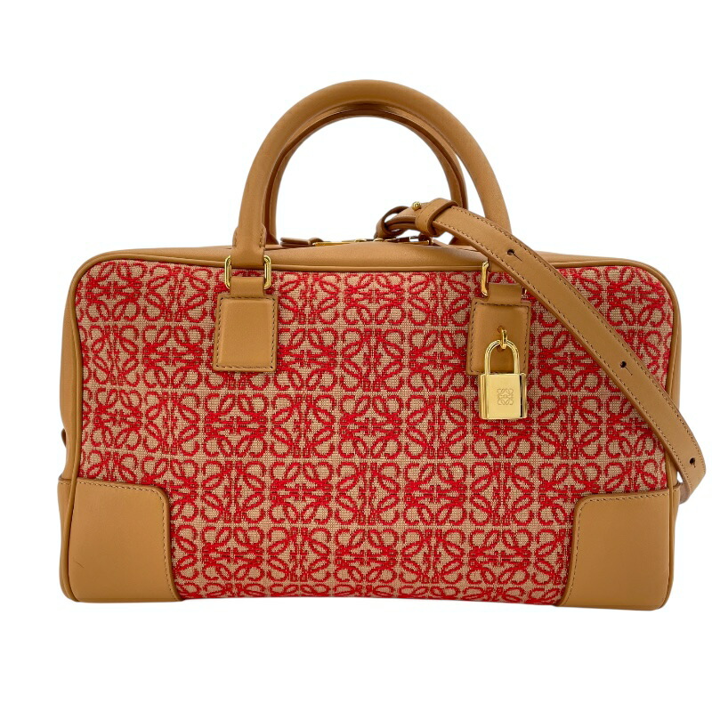 【オレンジjuice】LOEWE アナグラム アマソナ28 ハンドバッグ オレンジjuice】LOEWE アナグラム アマソナ28 ハンドバッグ LOEWE