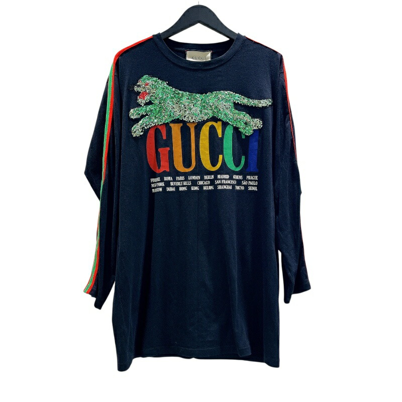 楽天市場】グッチ GUCCI ロンT ロングTシャツ メンズ 長袖
