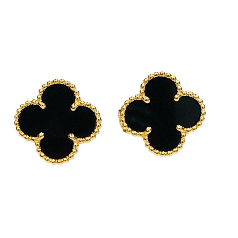 ヴァンクリーフ　オニキスピアス 楽天市場】ヴァンクリーフ＆アーペル Van Cleef & Arpels ピアス