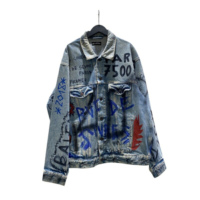 BALENCIAGA デニムジャケット Gジャン Balenciaga デニムジャケット 44 - メルカリ