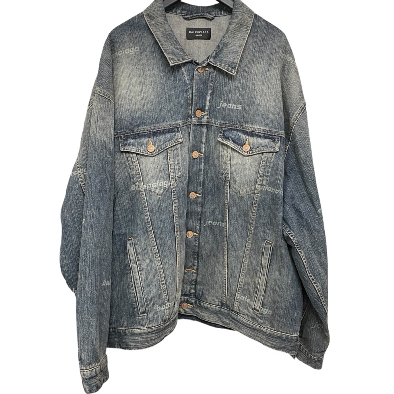 楽天市場】【中古】BALENCIAGAデニムジャケット 678354 インディゴ
