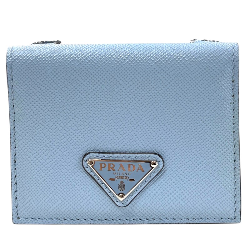 楽天市場】プラダ【PRADA】トライアングルロゴ レザー バッジホルダー  