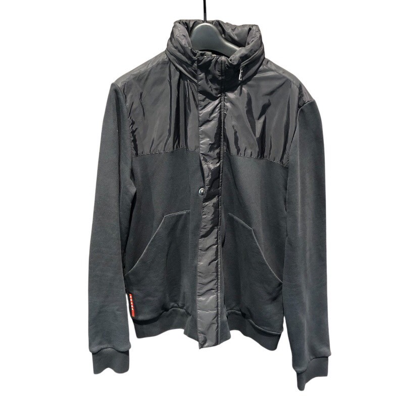 PRADA SGV126 ナイロンジャケット ブラック PRADA SGV126 黒 ナイロンジャケット M - メルカリ