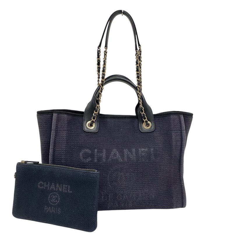 楽天市場】シャネル CHANEL ドーヴィルMM トートバッグ トート