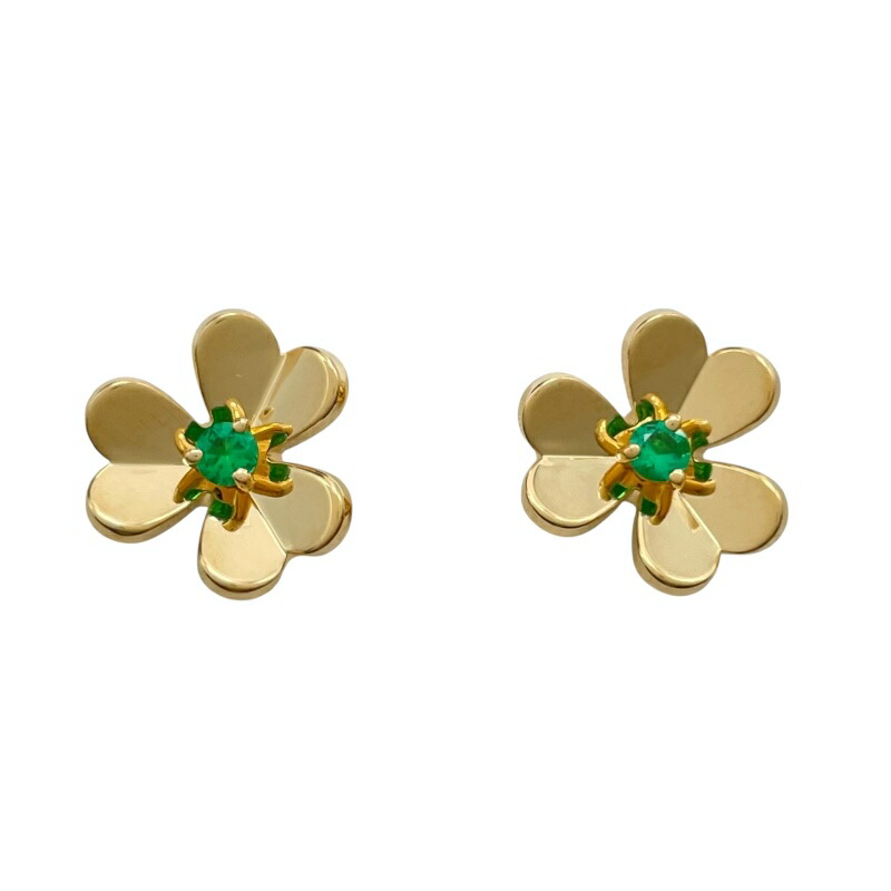 新品　ヴァンクリーフ＆アーペル　フリヴォル　ピアス　ミニ Van Cleef & Arpels - ヴァンクリーフ＆アーペル Van Cleef