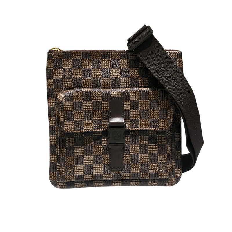 ルイ・ヴィトン LOUIS VUITTON ポシェットメルヴェール N51127 赤銅色 PVC ユニ一発やる ショルダーバッグ【中古】