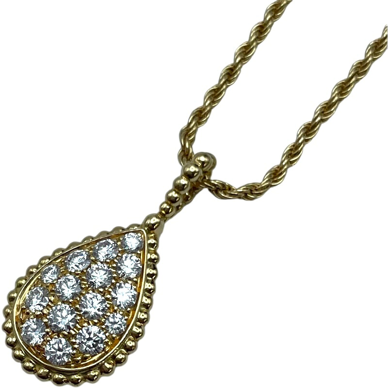 ブシュロン BOUCHERON セルパンボエム ダイヤネックレス ゴールド Au750 ジュエリー【中古】