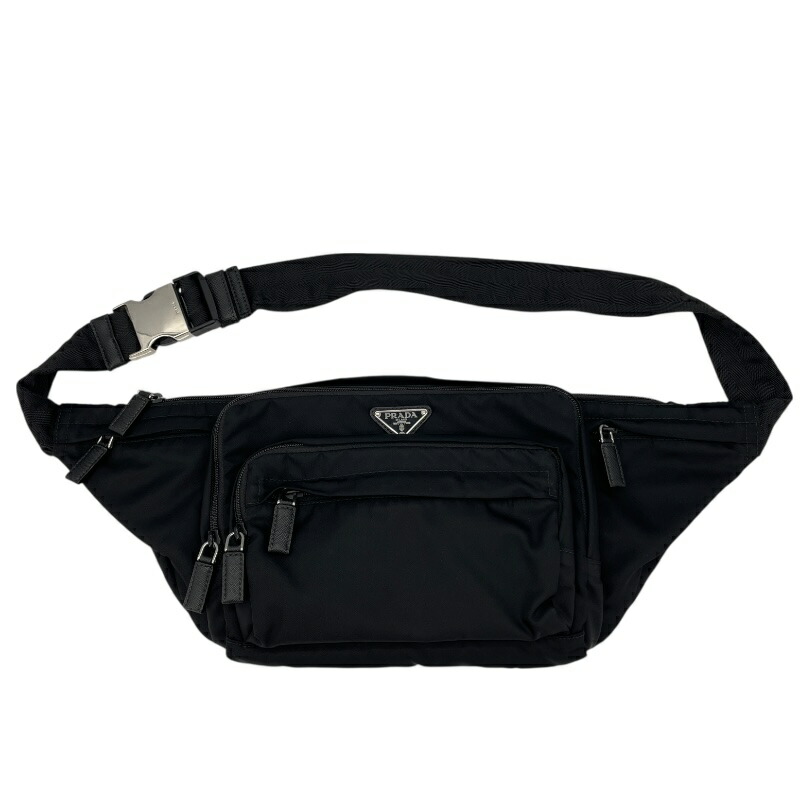 楽天市場】プラダ ボディバッグ リナイロン ブラック メンズ PRADA