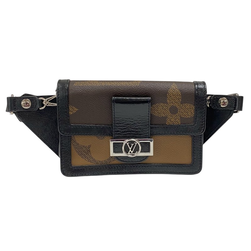 ルイ・ヴィトン LOUIS VUITTON バムバッグ・ドーフィーヌ M67696 モノグラム ジャイアントリバース ユニ一発やる 上半身御徒面子 酉の方角御徒面子【中古】