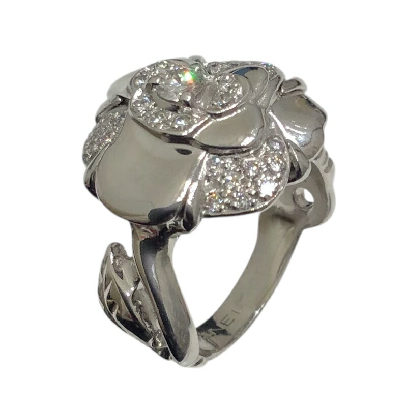 楽天市場】シャネル CHANEL リング カメリア フラワーモチーフ