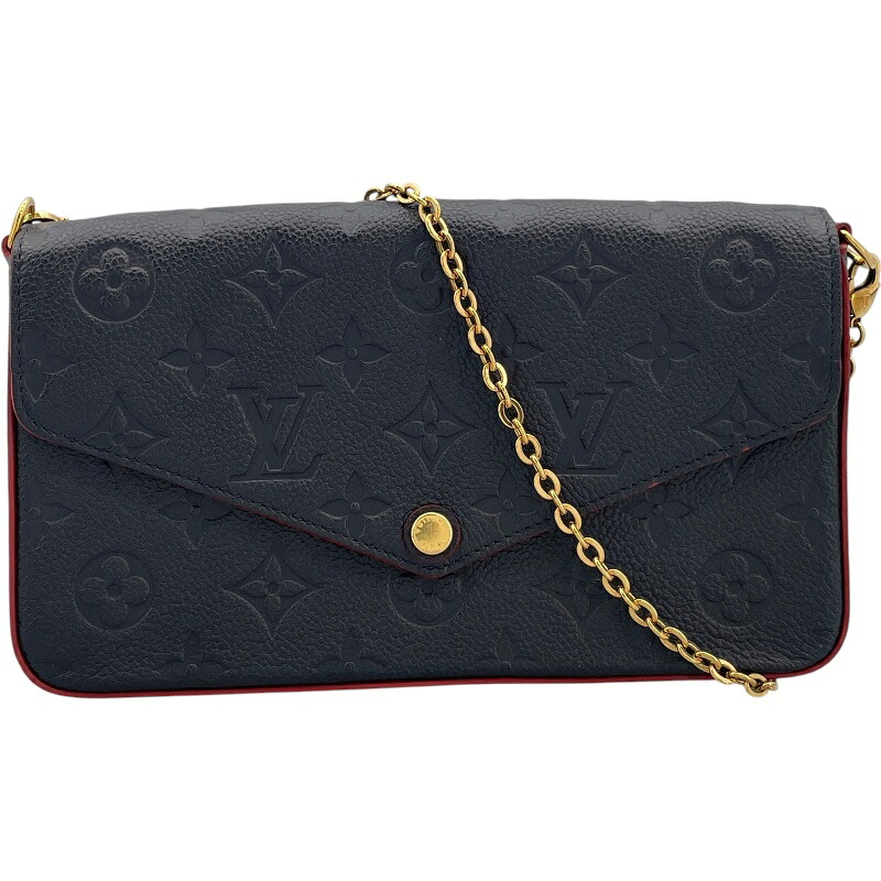 【6/1～ 最大限度30,000円OFFクーポン券！】ルイ・ヴィトン LOUIS VUITTON ポシェットフェリシー M64099 マリーヌルージュ GD金具 アン工業プラント レディース ショルダーバッグ【中古】