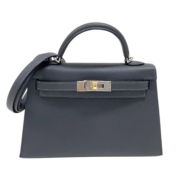 楽天市場】HERMES【エルメス】ミニケリー2 ヴォーエプソン グリーン