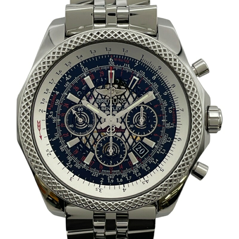 ブライトリング BREITLING ベントレー B06 AB061112 ブラック SS 自動巻き メンズ 腕時計【中古】