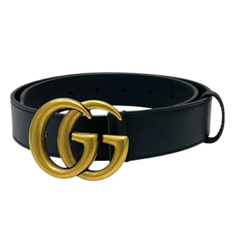 楽天市場】GUCCI グッチ マーモント GGロゴ ブラック 黒 シルバー金具