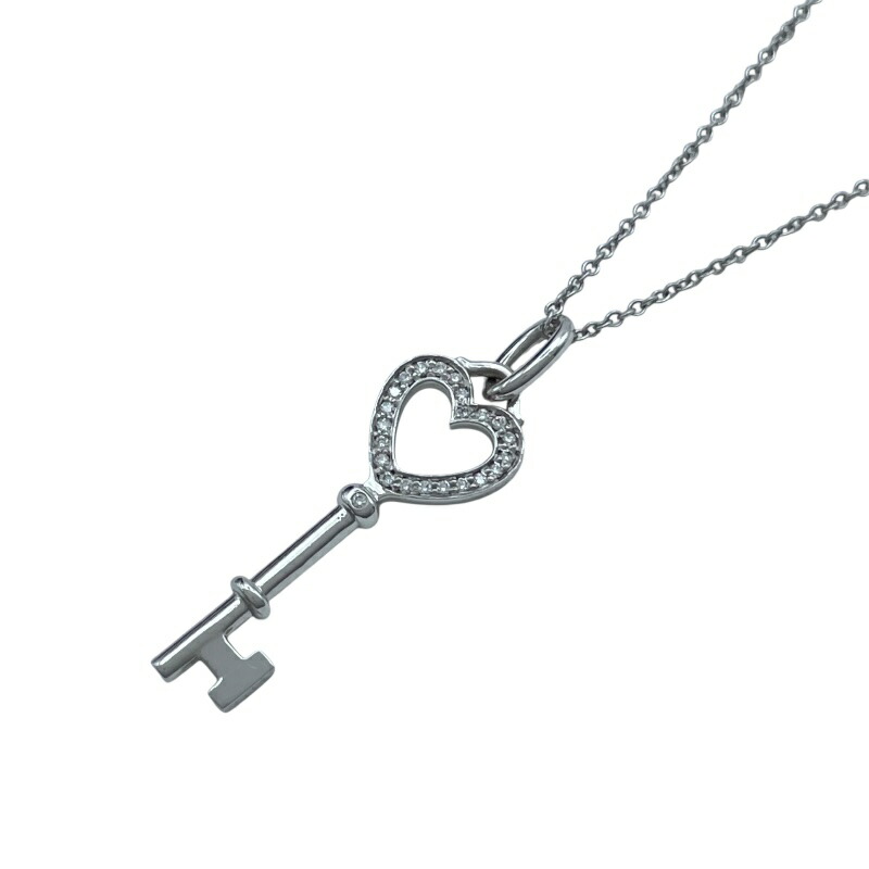 ティファニー ネックレス ハートロックキー TIFFANY】ティファニー ハートロックキー ネックレス シルバー