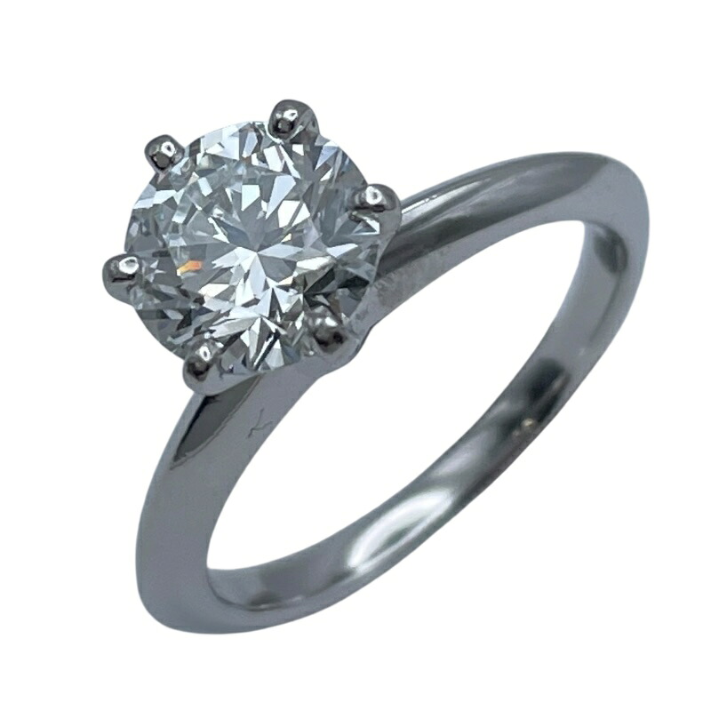 ティファニー TIFFANY＆CO セッティングエンゲージ プラチナ Pt950 ジュエリー【中古】