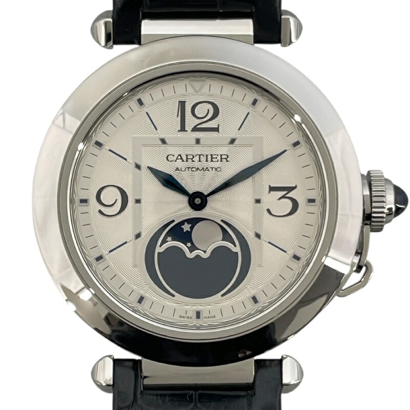 カルティエ Cartier パシャ ドゥ カルティエ 41mm WSPA0030 シルバー SS 自動巻き メンズ 腕時計【中古】｜OKURA（おお蔵）店