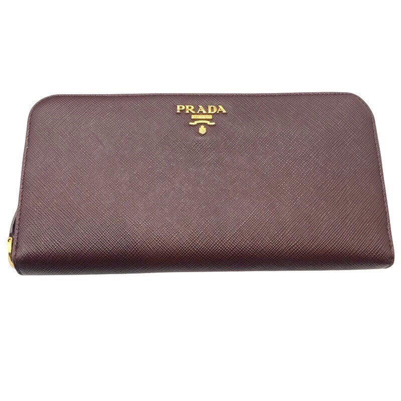 楽天市場】プラダ PRADA 長財布 M608 ナイロン レザー ネイビー