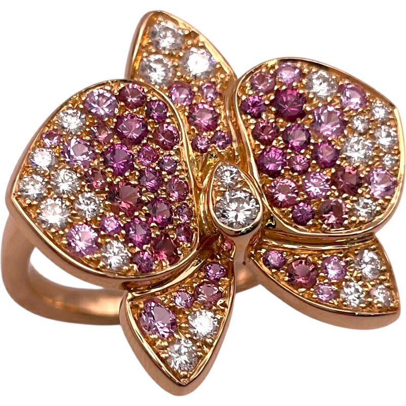 楽天市場】カルティエ カレス ドルキデ パル リング MM 18PG 1P