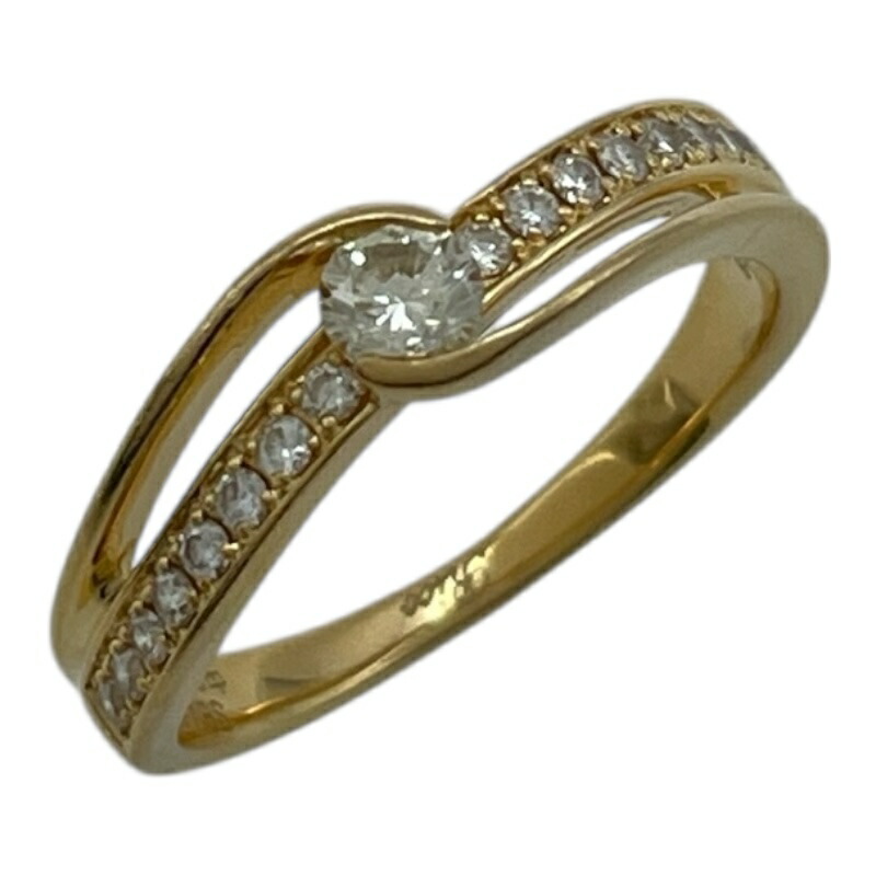 ジュエリーツツミ ダイヤ指輪 K18 1.00ct刻印 9.5号 ジュエリーツツミ