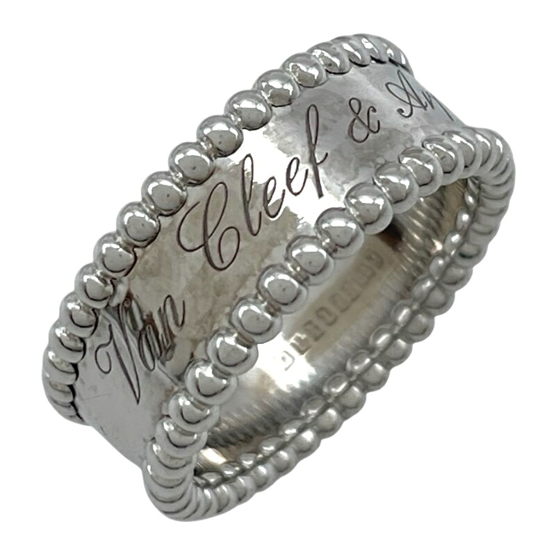 ヴァンクリーフ＆アーペル Van Cleef & Arpels ペルレシニアチュールリング ホワイトゴールド 750 ジュエリー【中古】
