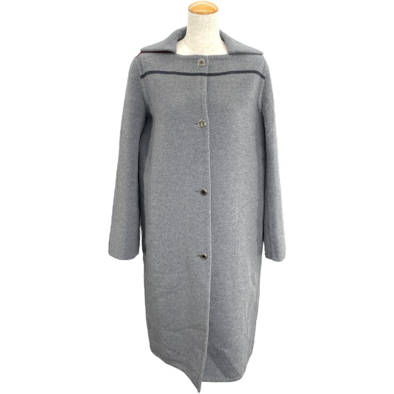 楽天市場】【エルメス】Hermes 20年 カシミヤ100% セリエボタン ロング